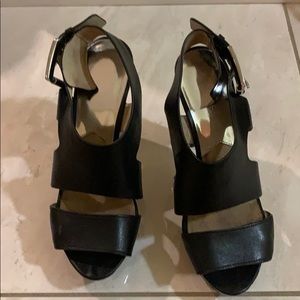 Michael Kors black heals